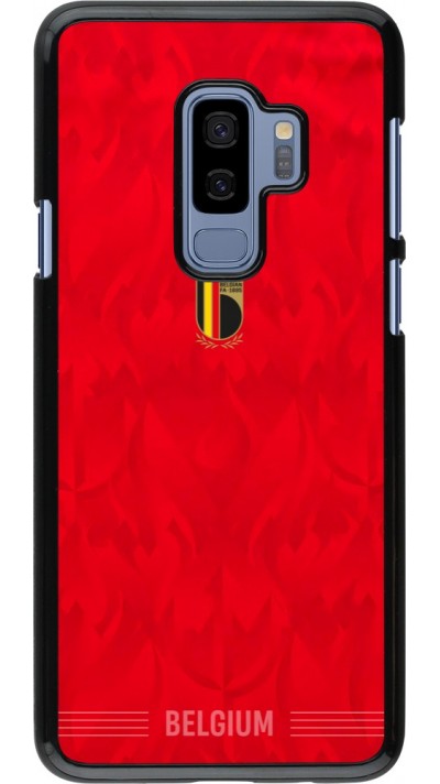 Coque Samsung Galaxy S9+ - Maillot de football Belgique 2026 personnalisable