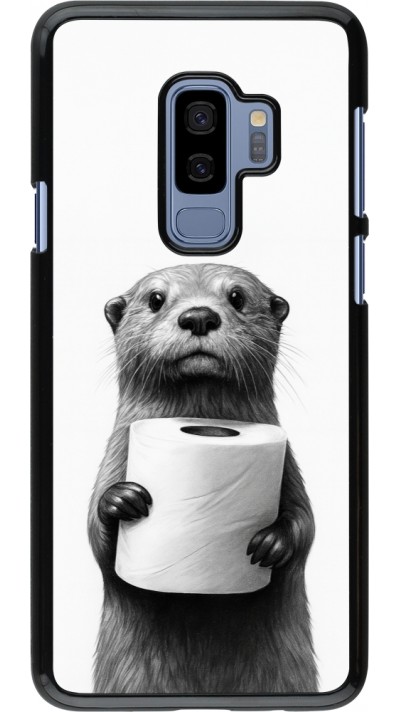 Coque Samsung Galaxy S9+ - Loutre papier de toilette