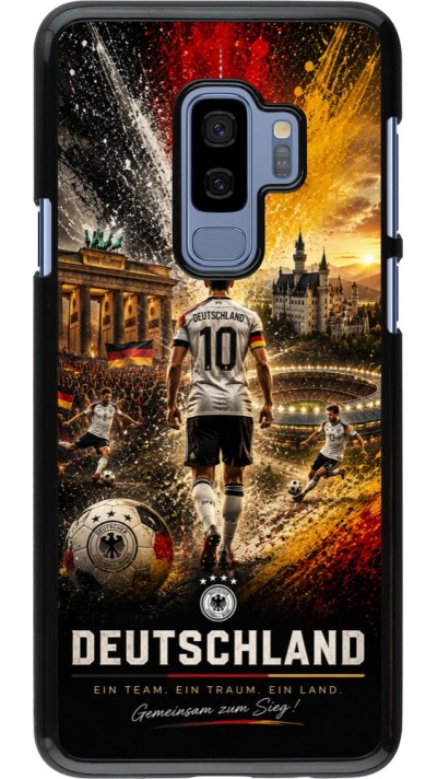 Coque Samsung Galaxy S9+ - Football Allemagne splash 2026