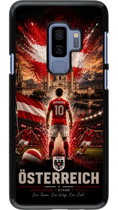 Coque Samsung Galaxy S9+ - Football Autriche splash 2026