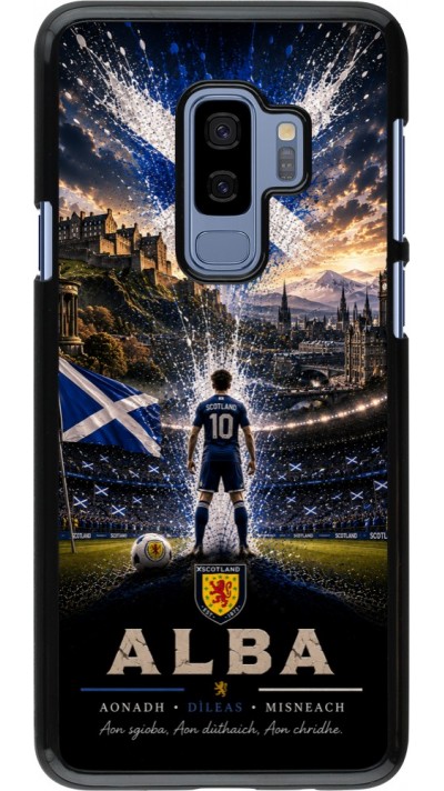 Coque Samsung Galaxy S9+ - Football Écosse splash 2026