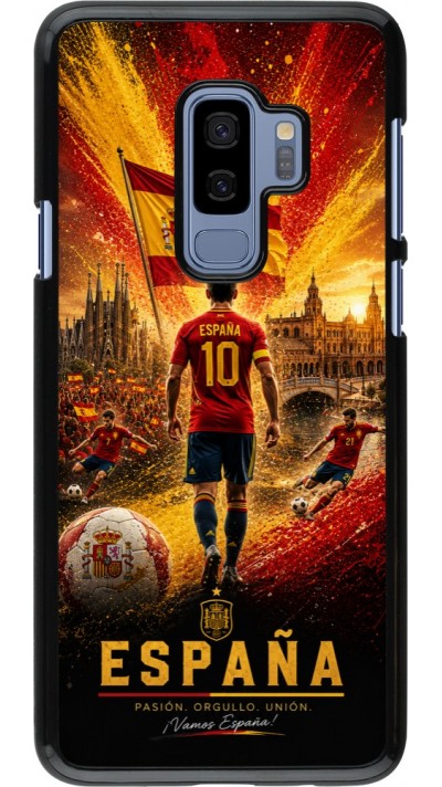 Coque Samsung Galaxy S9+ - Football Espagne splash 2026