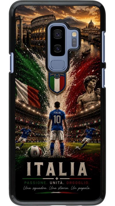 Coque Samsung Galaxy S9+ - Football Italie splash 2026
