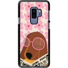 Samsung Galaxy S9+ Case Hülle - Dog with newspaper Spring 2026