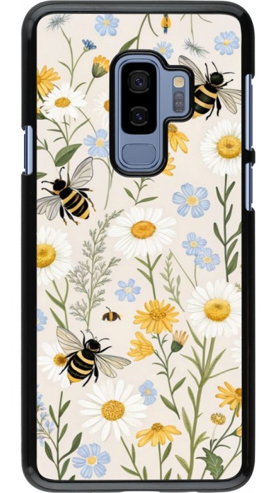 Coque Samsung Galaxy S9+ - Pattern bees Spring 2026