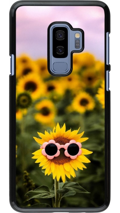 Coque Samsung Galaxy S9+ - Sunflower with glasses Spring 2026