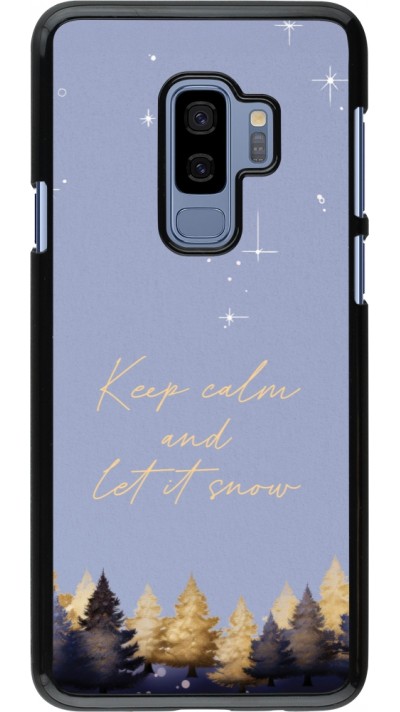 Samsung Galaxy S9+ Case Hülle - Winter 25 Winter illustration of trees