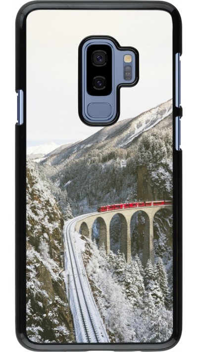 Samsung Galaxy S9+ Case Hülle - Winter 25 Winter polar express