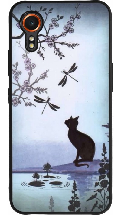 Coque Samsung Galaxy XCover 7 - Silicone rigide noir Spring 19 12