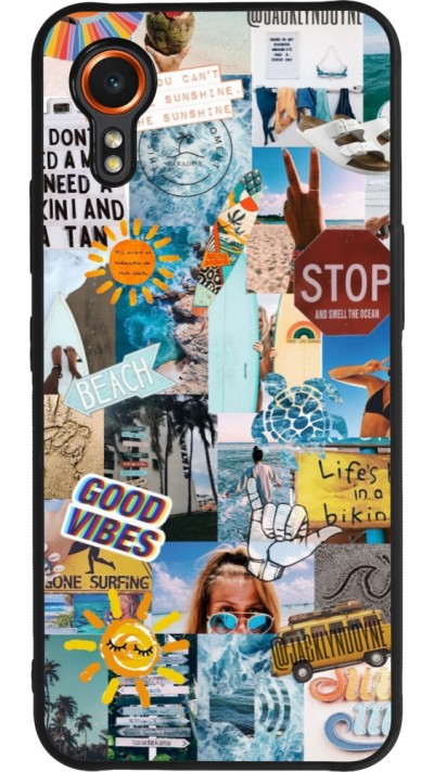 Samsung Galaxy XCover 7 Case Hülle - Silikon schwarz Summer 2021 15