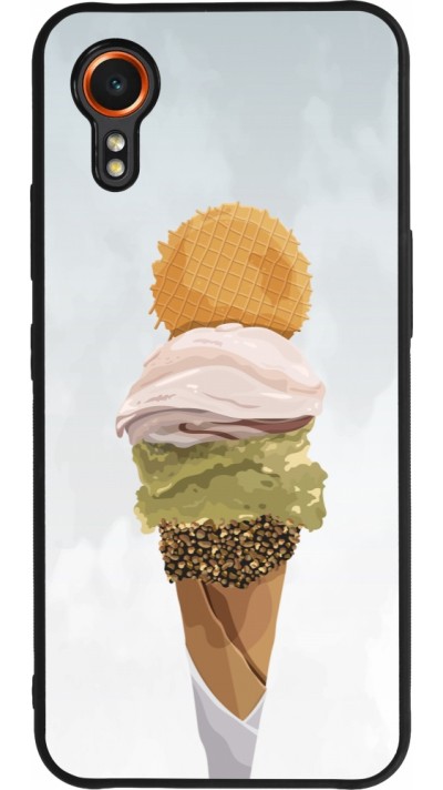 Samsung Galaxy XCover 7 Case Hülle - Silikon schwarz Summer 2025 Cornet