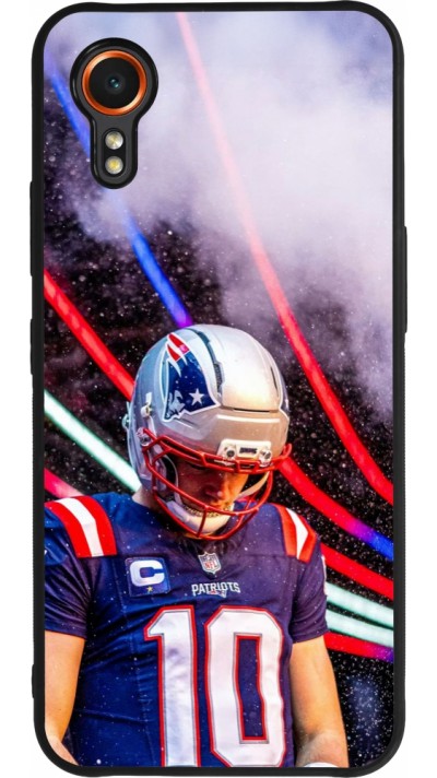 Samsung Galaxy XCover 7 Case Hülle - Silikon schwarz Super Bowl 26 Patriots 3