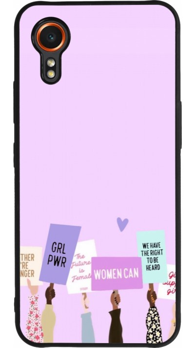 Coque Samsung Galaxy XCover 7 - Silicone rigide noir Womens day 2026 9