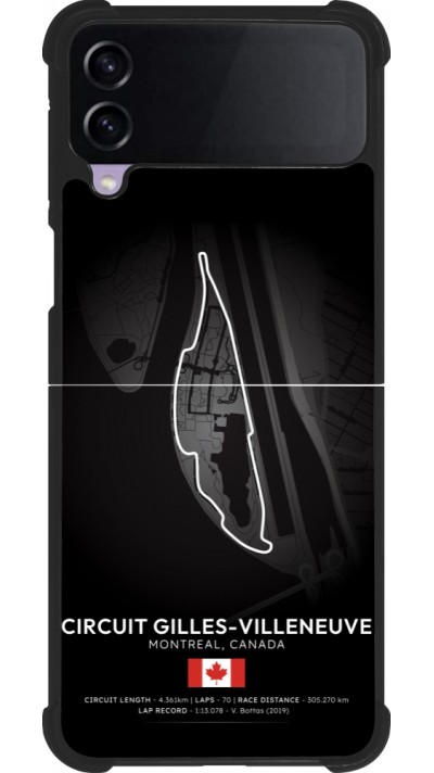 Coque Samsung Galaxy Z Flip3 5G - Silicone rigide noir F1 Track 2025 Canada
