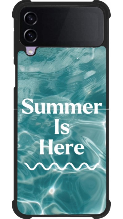 Samsung Galaxy Z Flip3 5G Case Hülle - Silikon schwarz Summer 2025 Summer is here