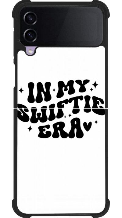 Coque Samsung Galaxy Z Flip3 5G - Silicone rigide noir Taylor Swift In My Swiftie Era - White