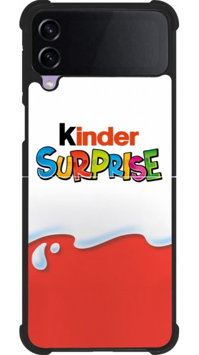 Samsung Galaxy Z Flip4 Case Hülle - Silikon schwarz Kinder Surprise Samsung Galaxy Z Flip4 Case Hülle - Silikon schwarz Kinder Surprise