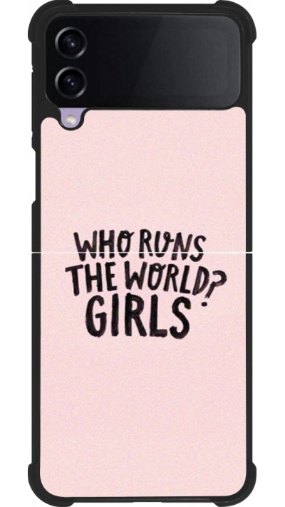Coque Samsung Galaxy Z Flip4 - Silicone rigide noir Womens day 2026 3