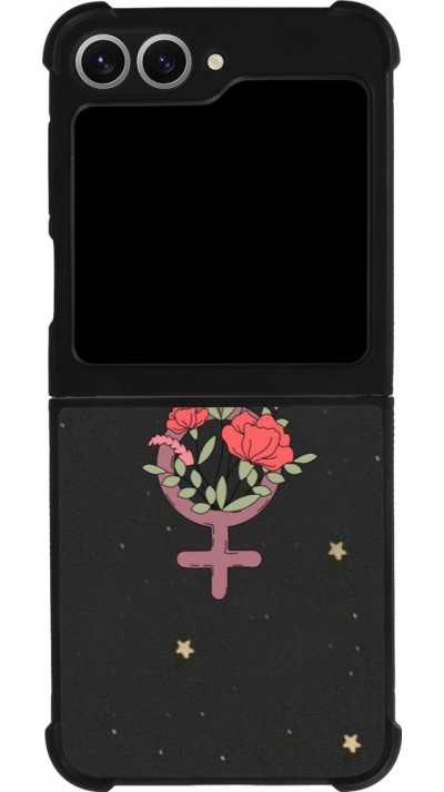 Samsung Galaxy Z Flip6 Case Hülle - Silikon schwarz Womens day 2026 1