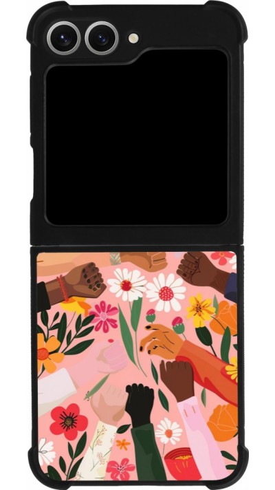 Samsung Galaxy Z Flip6 Case Hülle - Silikon schwarz Womens day 2026 8