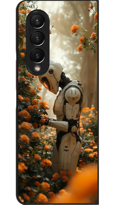 Coque Samsung Galaxy Z Fold3 5G - Astronaut flowers 2025