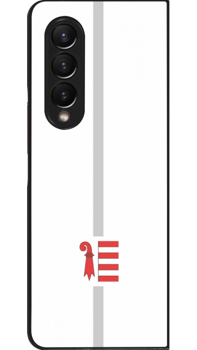 Coque Samsung Galaxy Z Fold3 5G - Canton JU blanc