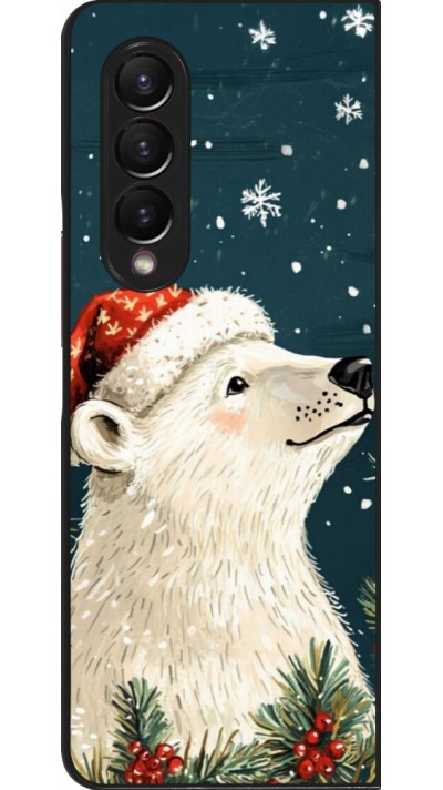 Coque Samsung Galaxy Z Fold3 5G - Christmas 25 Bear