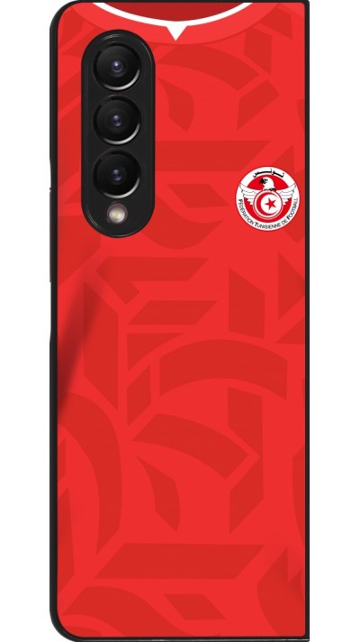Samsung Galaxy Z Fold3 5G Case Hülle - Tunesien 2022 personalisierbares Fussballtrikot Samsung Galaxy Z Fold3 5G Case Hülle - Tunesien 2022 personalisierbares Fussballtrikot