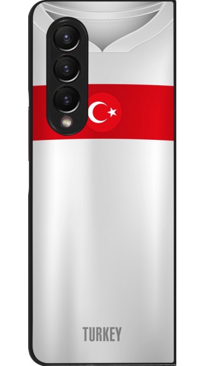 Samsung Galaxy Z Fold3 5G Case Hülle - Türkei personalisierbares Fussballtrikot Samsung Galaxy Z Fold3 5G Case Hülle - Türkei personalisierbares Fussballtrikot