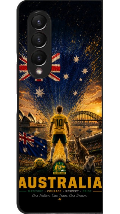 Coque Samsung Galaxy Z Fold3 5G - Football Australie splash 2026