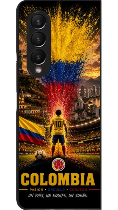 Coque Samsung Galaxy Z Fold3 5G - Football Colombie splash 2026