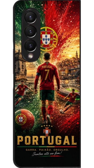 Coque Samsung Galaxy Z Fold3 5G - Football Portugal splash 2026