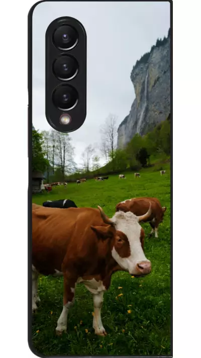 Coque Samsung Galaxy Z Fold3 5G - Fête Nationale Suisse Vaches