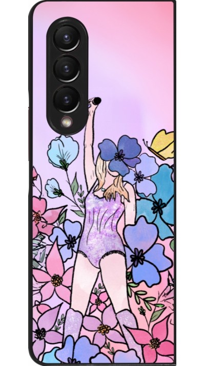 Samsung Galaxy Z Fold3 5G Case Hülle - Taylor Swift Sketch - Pink