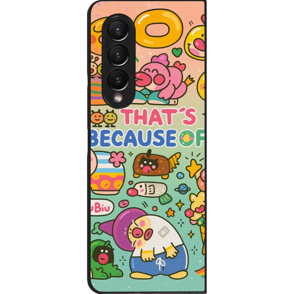 Samsung Galaxy Z Fold3 5G Case Hülle - Thats beacause of