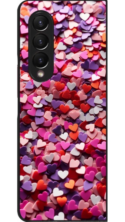 Samsung Galaxy Z Fold3 5G Case Hülle - Valentin 2025 Konfetti