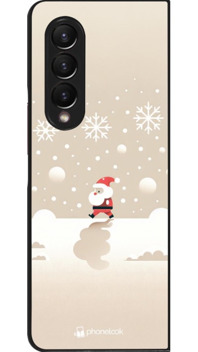Samsung Galaxy Z Fold3 5G Case Hülle - Weihnachten 2023 Minimalistischer Weihnachtsmann Samsung Galaxy Z Fold3 5G Case Hülle - Weihnachten 2023 Minimalistischer Weihnachtsmann