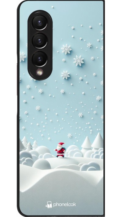 Samsung Galaxy Z Fold3 5G Case Hülle - Weihnachten 2023 Kleiner Vater Schneeflocke Samsung Galaxy Z Fold3 5G Case Hülle - Weihnachten 2023 Kleiner Vater Schneeflocke