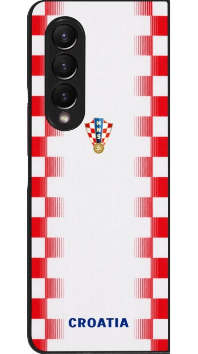 Coque Samsung Galaxy Z Fold4 - Maillot de football Croatie 2026 personnalisable