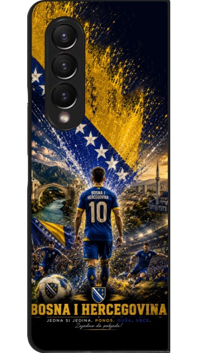 Coque Samsung Galaxy Z Fold4 - Football Bosnie-Herzégovine splash 2026