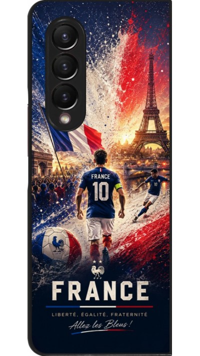 Coque Samsung Galaxy Z Fold4 - Football France splash 2026