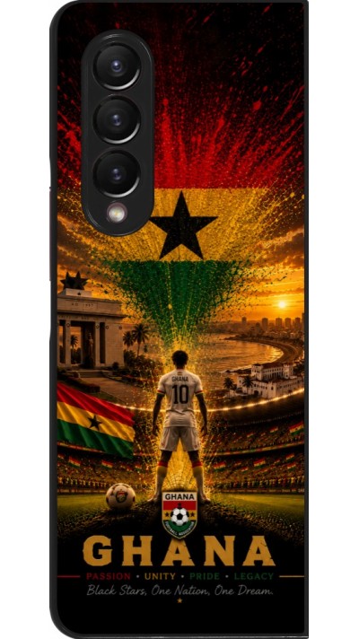 Coque Samsung Galaxy Z Fold4 - Football Ghana splash 2026