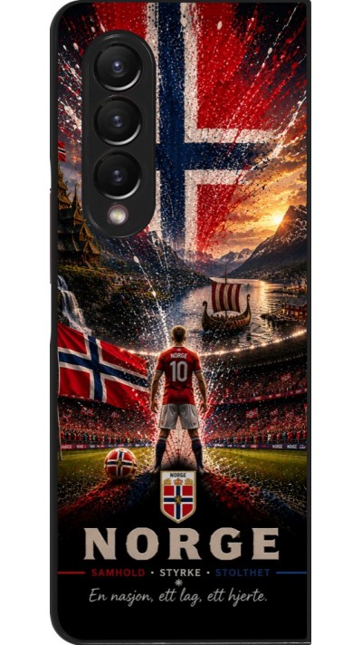 Coque Samsung Galaxy Z Fold4 - Football Norvège splash 2026