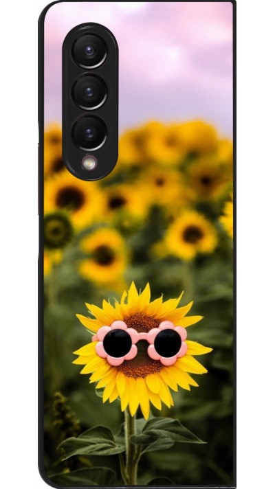 Samsung Galaxy Z Fold4 Case Hülle - Sunflower with glasses Spring 2026
