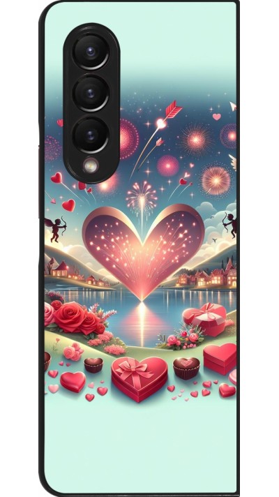 Samsung Galaxy Z Fold4 Case Hülle - Valentin 2025 Schick
