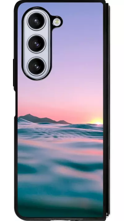 Coque Samsung Galaxy Z Fold5 - Silicone rigide noir Summer 2021 12