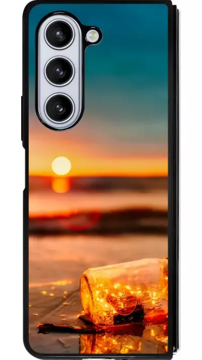 Coque Samsung Galaxy Z Fold5 - Silicone rigide noir Summer 2021 16