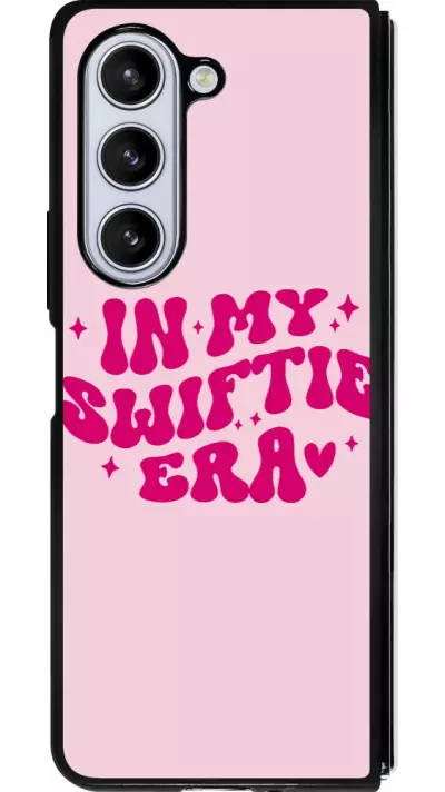 Coque Samsung Galaxy Z Fold5 - Silicone rigide noir Taylor Swift In My Swiftie Era - Pink