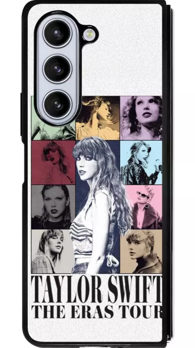 Coque Samsung Galaxy Z Fold5 - Silicone rigide noir Taylor Swift The Eras Tour