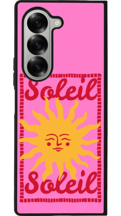 Samsung Galaxy Z Fold6 Case Hülle - Silikon schwarz Sun sun 2026